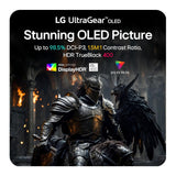 LG 45-Inch UltraGear evo OLED 5K2K WUHD 165Hz Gaming Monitor - 5