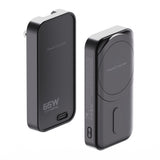 ReelCharge 5,000 mAh 65W Power Bank Fusion 5K (Black)