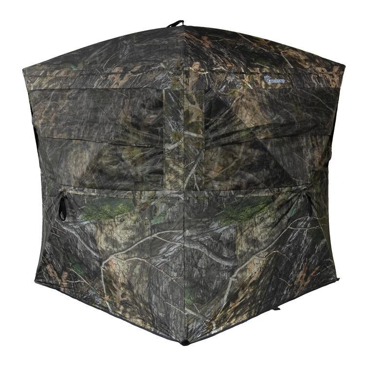 Ameristep Inferno Insulated Ground Blind - 300D Quilted Fabric, ShadowGuard (Mossy Oak DNA XL)