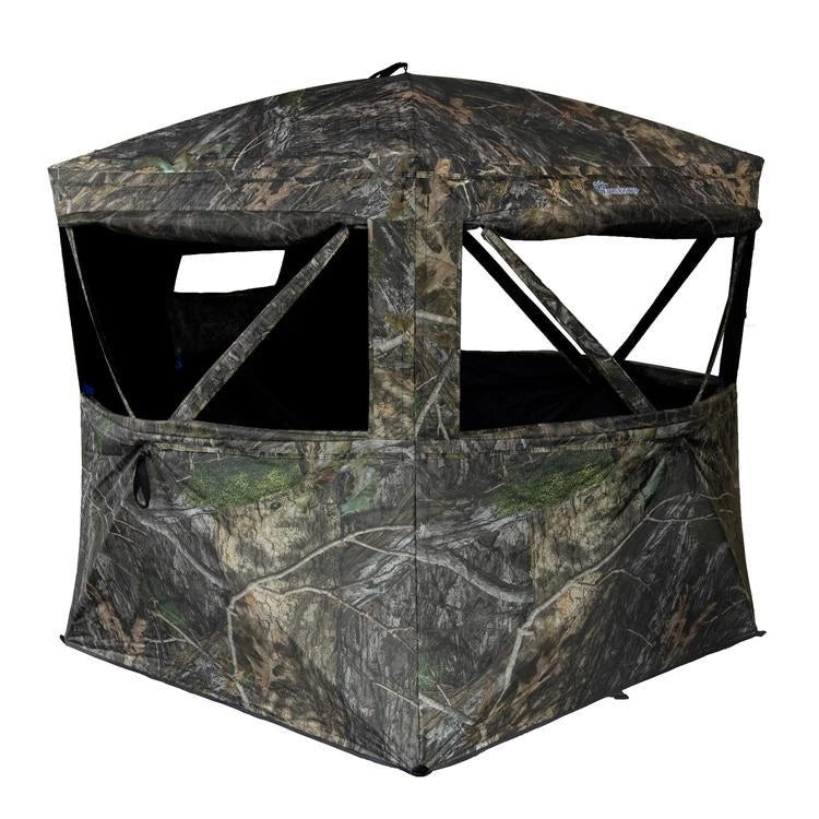 Ameristep Inferno Insulated Ground Blind - 300D Quilted Fabric, ShadowGuard (Mossy Oak DNA XL)