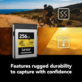 Lexar 256GB Professional CFexpress Type B Card GOLD Series
