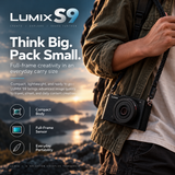 Panasonic LUMIX S9 Full Frame Camera Body with Phase Auto Focus and Panasonic LUMIX S Lens Bundle