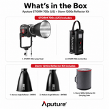 Aputure STORM 700x (US) with 1200x Reflector Kit Bundle