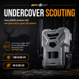 SPYPOINT FLEX DARK Cellular Trail Camera 40MP 1080p Video No WiFi with Battery Pack 32GB Card.