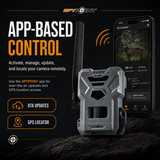 SPYPOINT FLEX DARK Cellular Trail Camera 40MP 1080p Video No WiFi with Battery Pack 32GB Card.