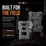SPYPOINT FLEX DARK Cellular Trail Camera 40MP 1080p Video No WiFi with Battery Pack 32GB Card.