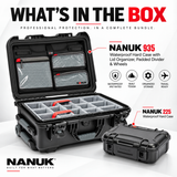 NANUK 935 Pro Photo and 225 Waterproof Hard Case Bundle (Black)