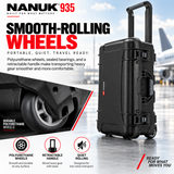 NANUK 935 Pro Photo and 225 Waterproof Hard Case Bundle (Black)
