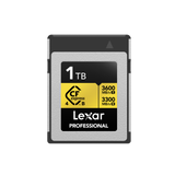 Lexar 1TB Professional GOLD CFexpress 4.0 Type B Memory Card