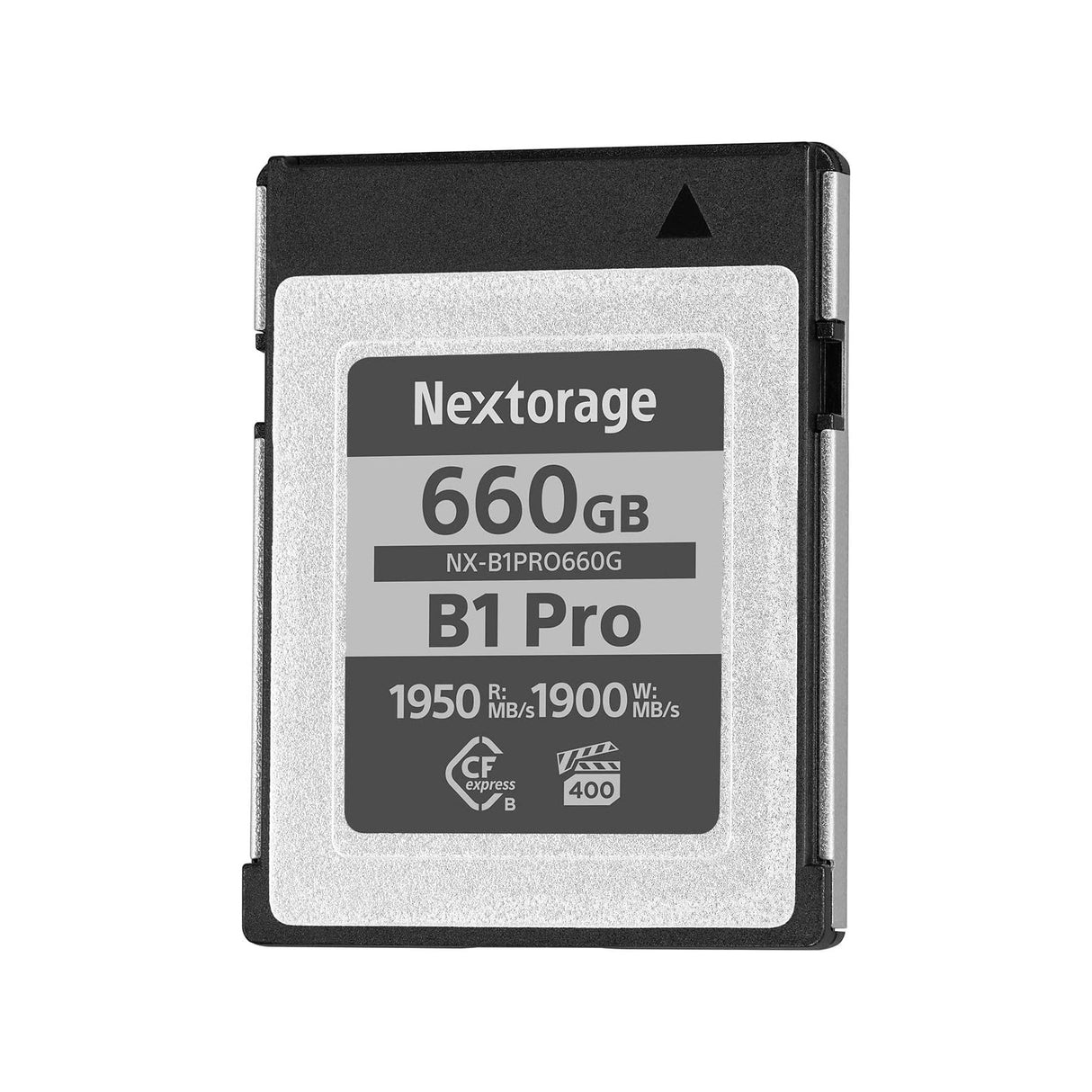 Nextorage NX-B1PRO Series 660GB CFexpress Type B Memory Card VPG400 with High Read and Write Speed