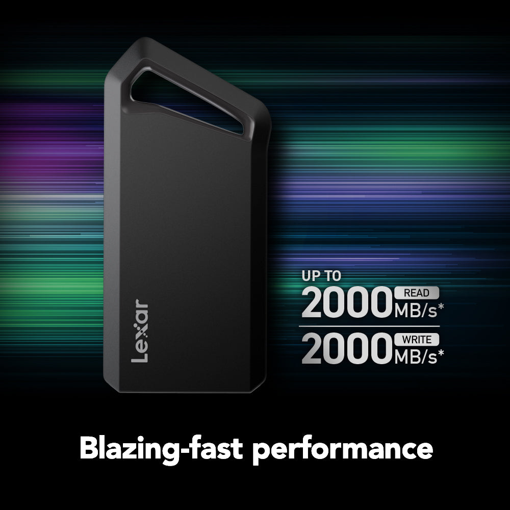Lexar 4TB Professional SL600 USB 3.2 Gen 2x2 Portable SSD
