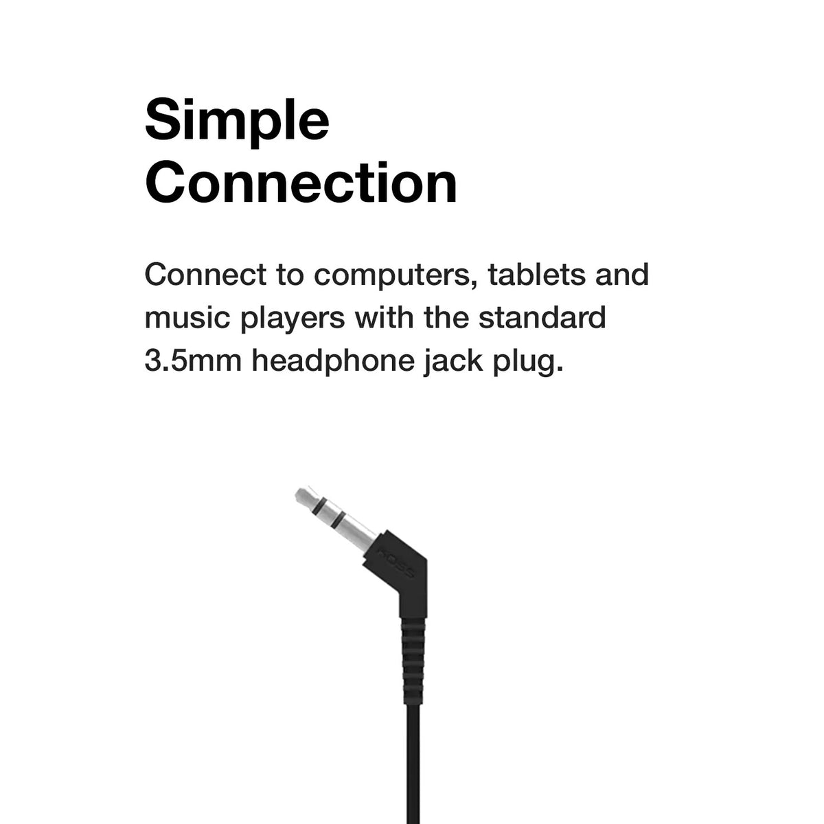 Koss KPH7 On-Ear Headphones (Black)