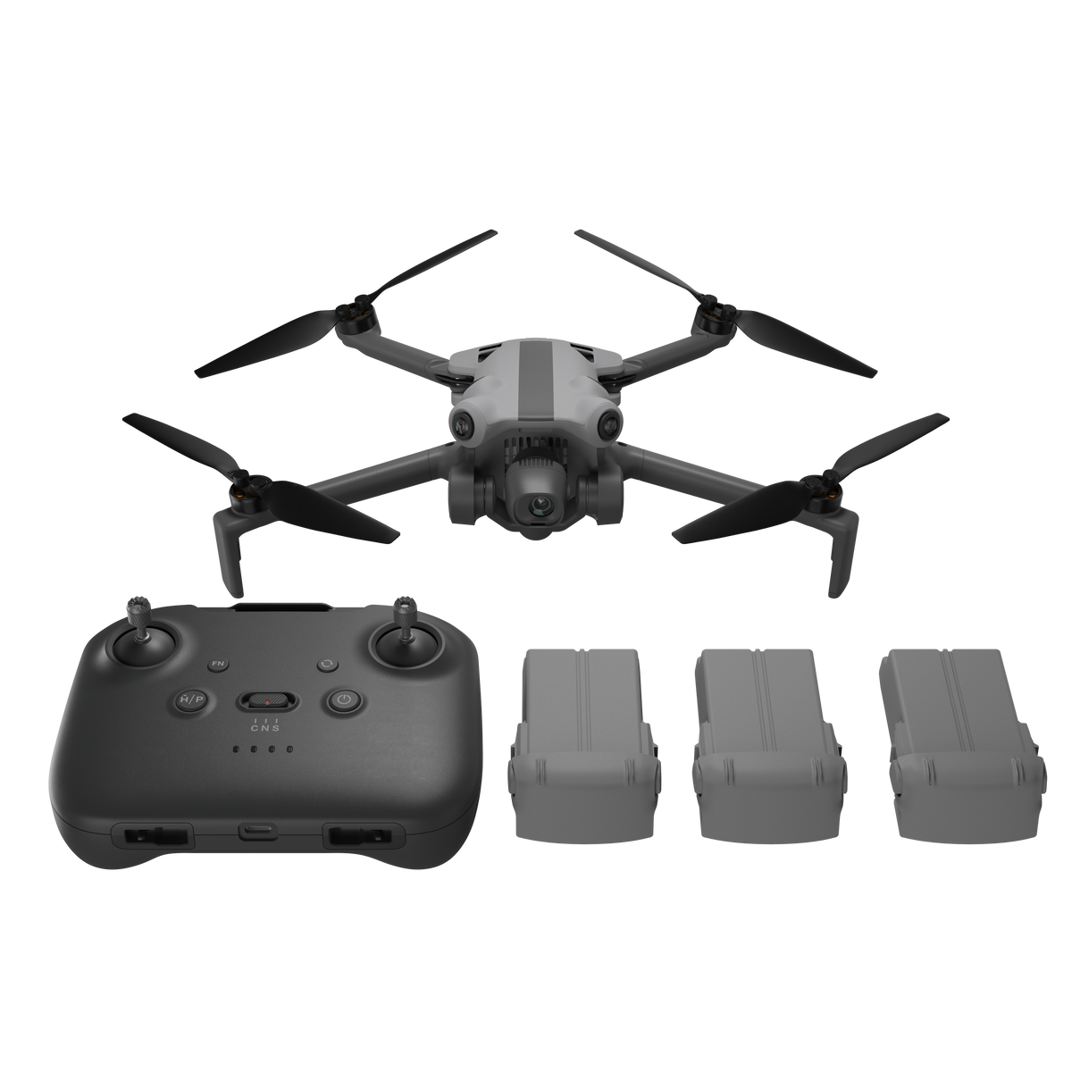 SKYROVER X1 48MP 4K Fly More Combo Drone with 32-Min Flight Time (Gray)
