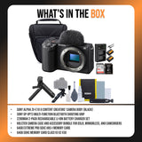 Sony Alpha ZV-E10 II APS-C Vlog Camera Body Content Creator's Bundle