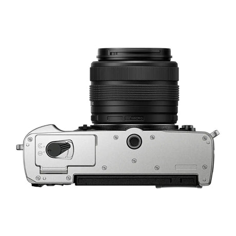 OM SYSTEM PEN Mirrorless Camera (Silver) with M.Zuiko 14-42mm Lens