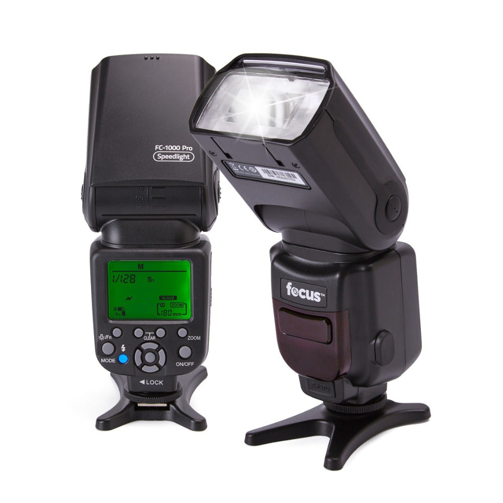 Focus FC-1000 18-180mm Zoom Intelligent TTL Flash
