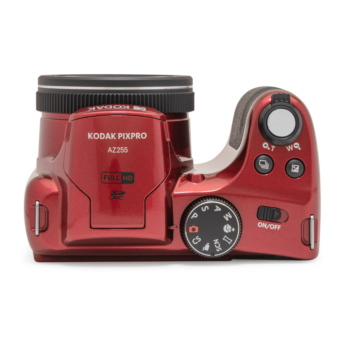 Kodak PIXPRO AZ255 Astro Zoom 16MP Digital Camera (Red) with 32 SD Card and Camera Case