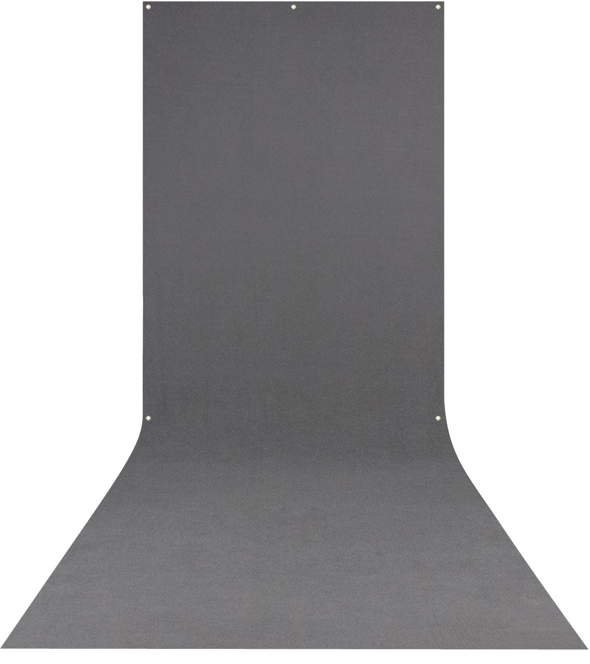 Westcott X-Drop Wrinkle-Resistant Sweep Backdrop Kit (Neutral Gray, 5' x 12') neutral gray sweep backdrop