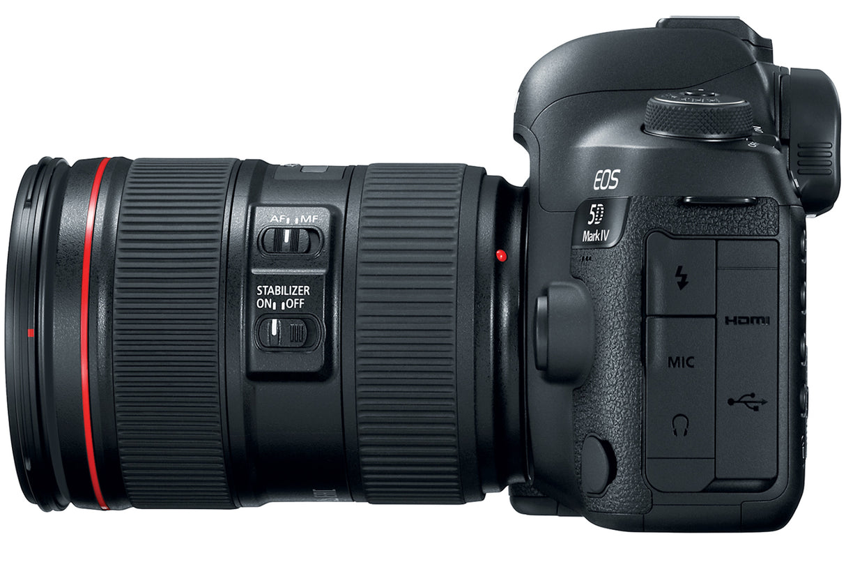 Canon EOS 5D Mark IV DSLR Camera with EF 24-105mm f/4L IS II USM Lens