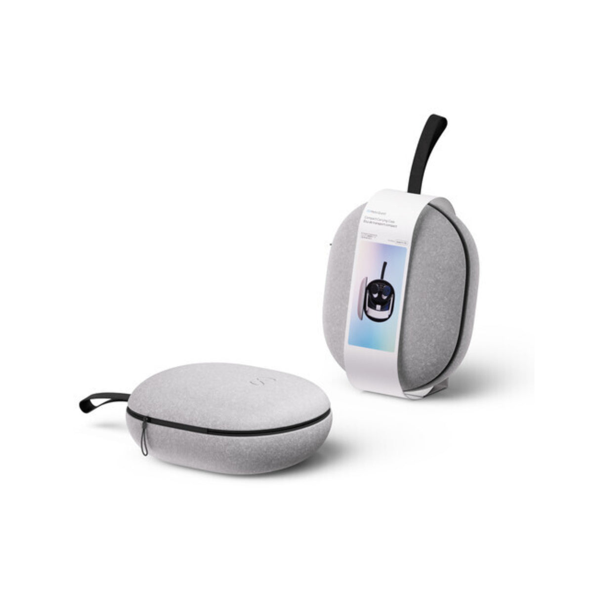 Meta Compact Carrying Case for Quest 3/3S with Touch Plus Controller and Charging Cable with Adapter - 3