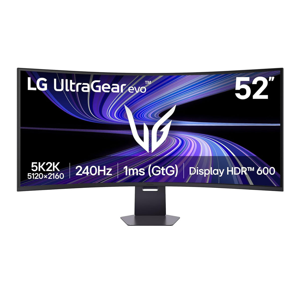 LG 52G930B-B 52-inch Ultragear evo G9 5K2K (5120x2160) Curved Gaming Monitor - 1