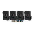 Yellowstone Y2 Black Wide Lens Camera Bundle with Card Reader, and Accessories (4-Pack) - 1