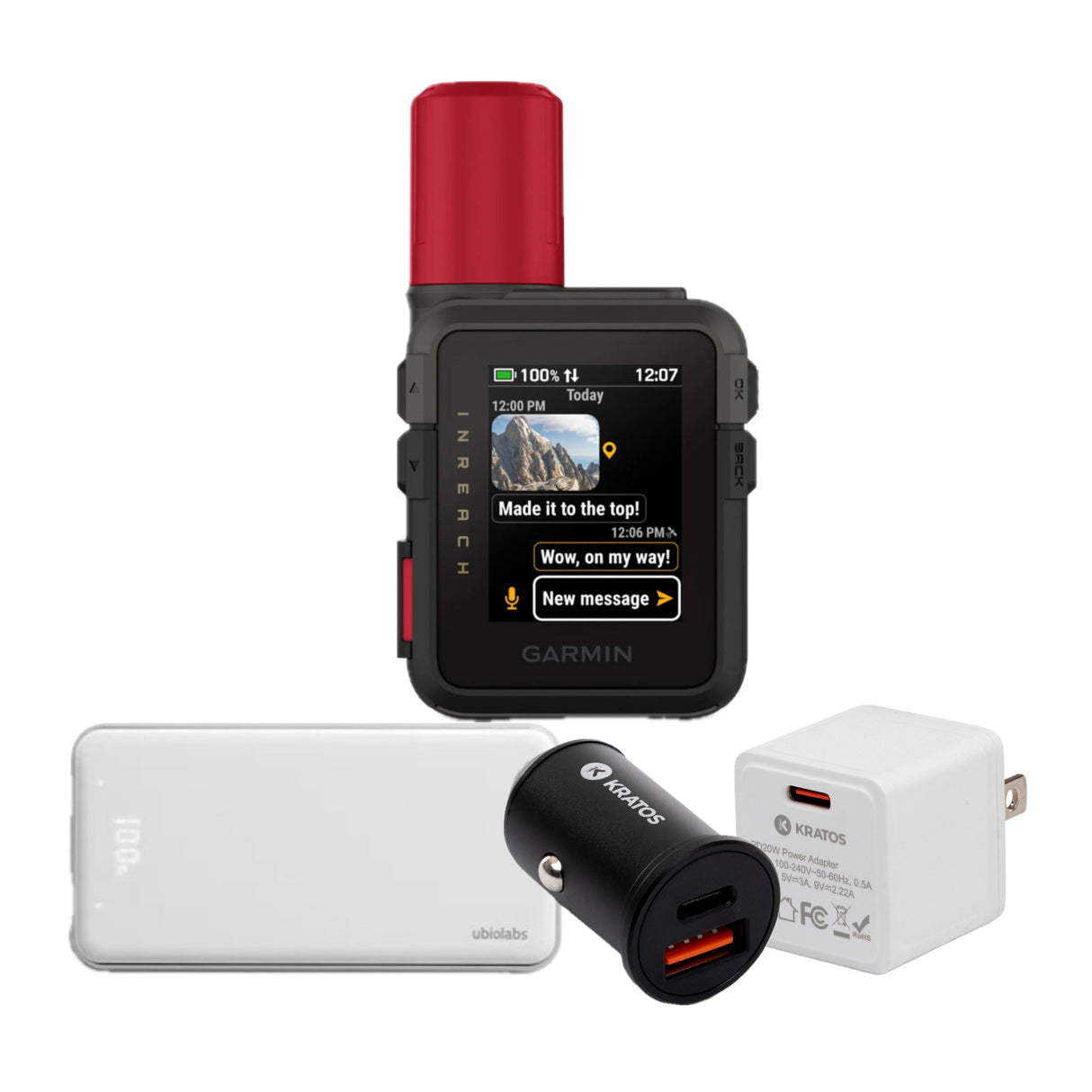 Garmin inReach Mini 3 Plus SOS Satellite Communicator with Mobile Accessories - 1