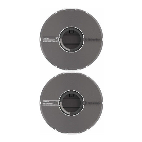 MakerBot Tough Precision Filament Spool for Method 3D Printer (Slate Gray, 0.75kg/1.65lb, 2-Pack)