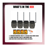 Wildgame Innovations Terra XT 3.0 Cellular Trail Camera (4-Pk) with Accs Bundle - 7