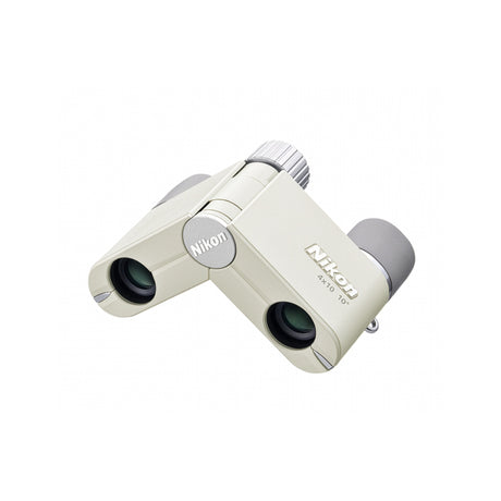 Nikon 4x10D CF Pocket Binocular (Ivory White)