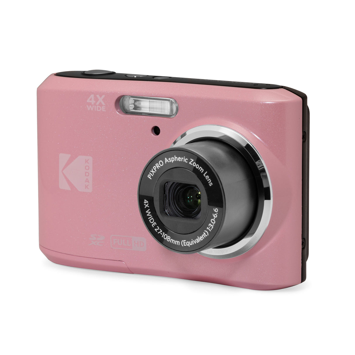 Kodak PixPro FZ45 Friendly Zoom 16MP 1080p Full HD Digital Camera (Pastel Pink)