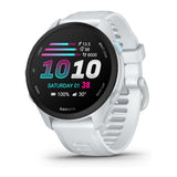 Garmin Forerunner 70 GPS Running Smartwatch with AMOLED Display and GPS Tracking (Whitestone)-1