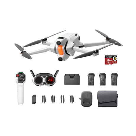 Antigravity A1 8K 360 Drone Infinity Bundle with 512GB PLAY PRO Micro Express Memory Card Bundle