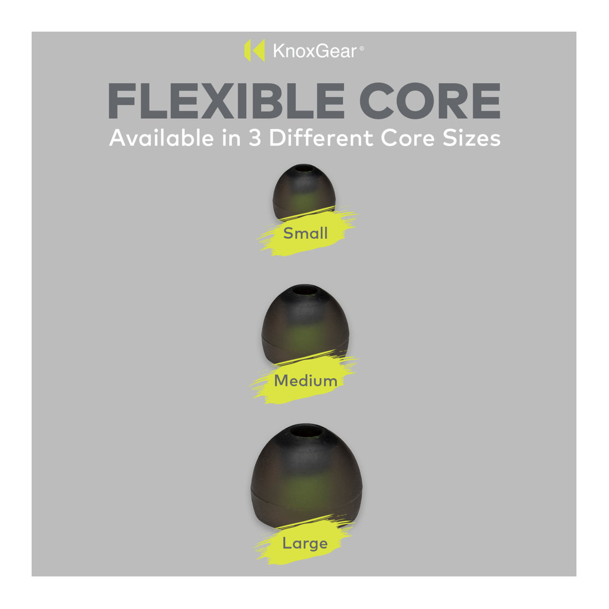 Knox Gear Silicone Earbud Replacement Tips