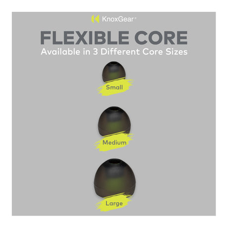 Knox Gear Silicone Earbud Replacement Tips