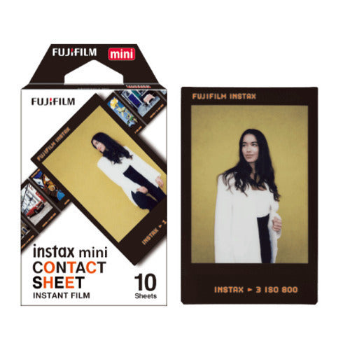 Fujifilm Instax Mini 40 Instant Camera with Fujifilm Instax Mini Contact Sheet Film