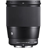 Sigma 16mm f/1.4 Contemporary DC DN Prime Lens for Sony E