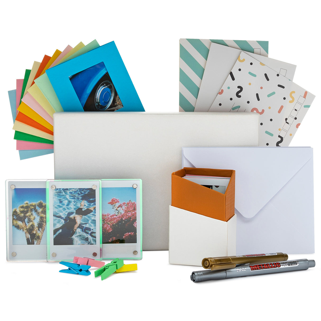 Focus Camera Instax Film Kit for Fujifilm Mini with 13 Frames and Storage Box