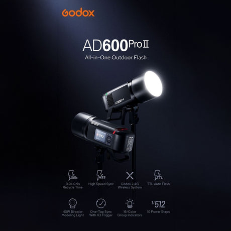 Godox AD600ProII All-In-One Outdoor Flash