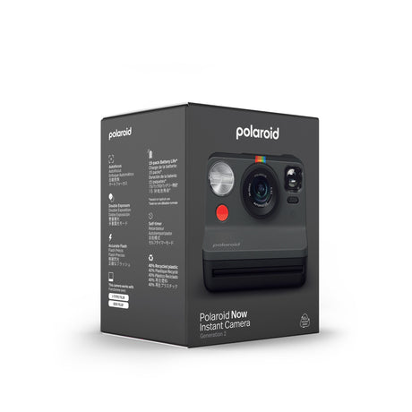 Polaroid NOW Instant Camera Generation 2 (Black)