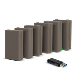 Stealth Cam FieldMax Max-Pak Lithium Battery Cartridge (6-Pack) with Memory Card Reader Bundle