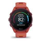 Garmin Forerunner 170 Music GPS Running Smartwatch with Advanced Training Metrics (Red Pink/Mango) - 4