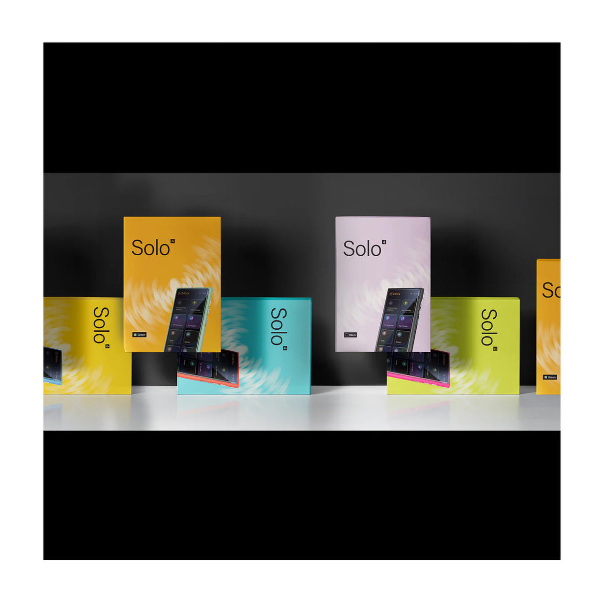 24Six Solo4 128GB Kosher MP3 Player with Jewish Music, Children Stories (Black)