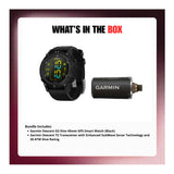 Garmin Descent G2 Dive 45mm GPS Smart Watch Black and T2 Transceiver with 20 ATM Dive Rating Bundle-9