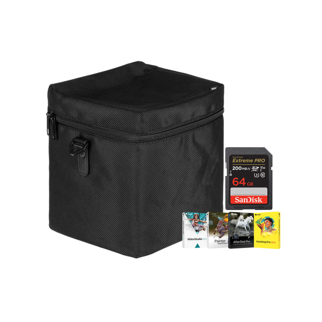 Sigma LS-259EOL Soft Lens Case for 105mm f/1.4 DG HSM Bundle with Accessories - 1