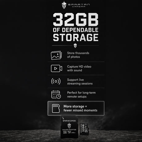 Spartan 32GB Memory Card with Adapter and Card Reader Bundle