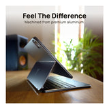 Brydge Max 11.0 Aluminum Keyboard for 11-Inch iPad Pro (Carbon Gray) - 8