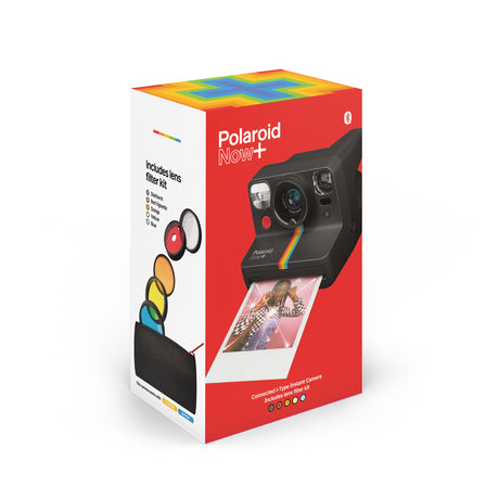 Polaroid NOW + Instant Film Camera (Black)