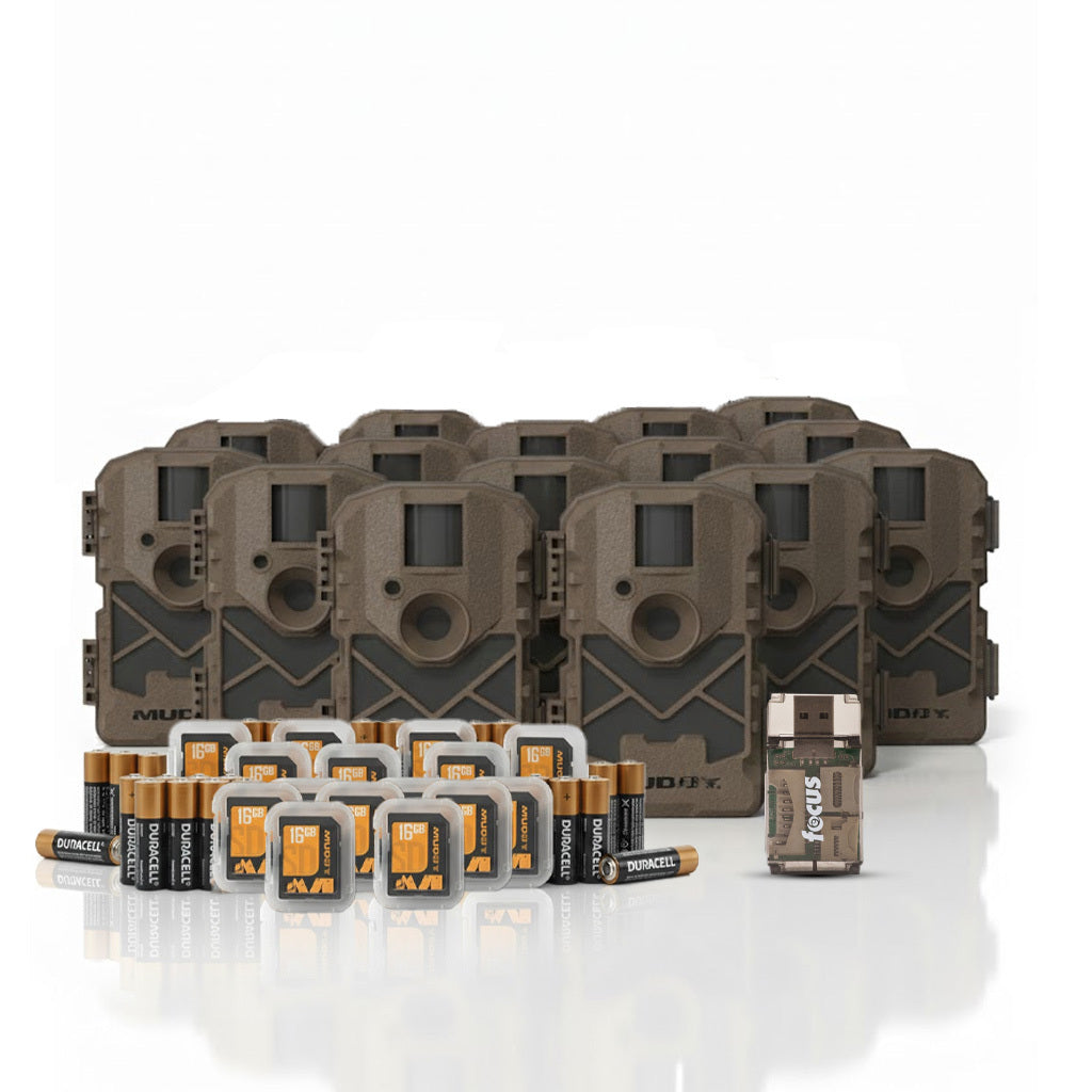 Muddy Pro Cam 20 720p Trail Camera Bundle with SD Card, Batteries, Card Reader