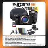 Sony Alpha 7 IV Mirrorless Camera with 24-105mm f/4 G2 OSS Lens and Accessories Bundle